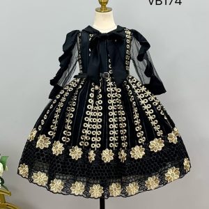 Party Dress Black VB174